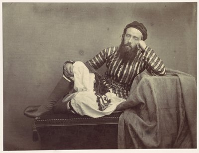 Portrett, tyrkisk sommerdrakt av Francis Frith