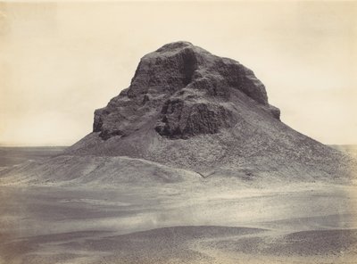 Pyramide ved Dahshûr, ca. 1857. av Francis Frith