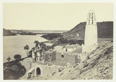 Ødelagt moské nær Philæ, 1857. av Francis Frith
