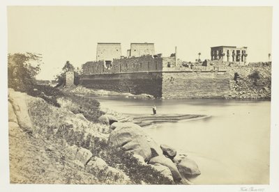 Sørenden av øya Philæ av Francis Frith