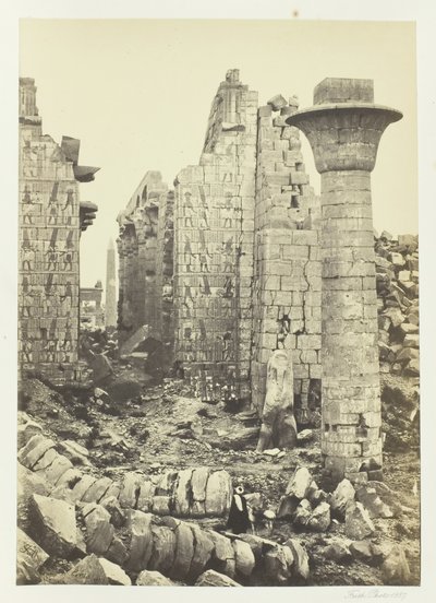 Retten i Shishak, 1857. av Francis Frith