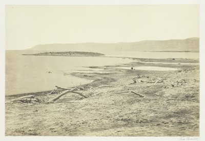 Nordkysten av Dødehavet, 1857. av Francis Frith