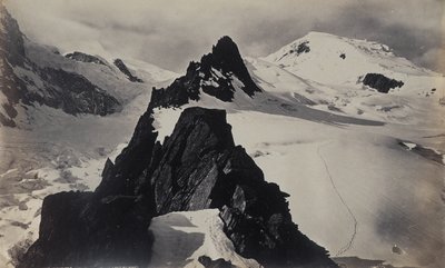Utsikt fra Mont Blanc av Francis Frith