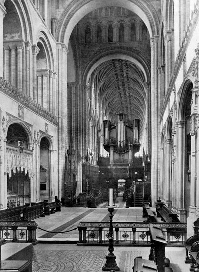 Koret, Norwich Cathedral, 1924-1926 av Frith and Co