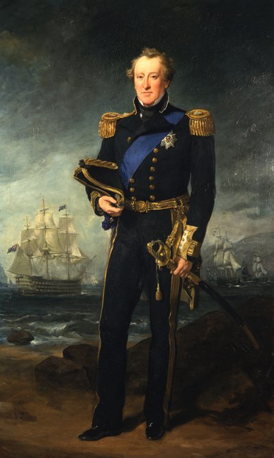 Portrett av Algernon, 4. hertug av Northumberland av Francis Grant