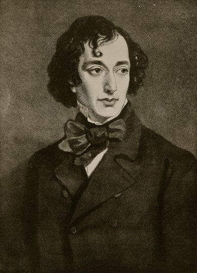 Portrett av Benjamin Disraeli, illustrasjon fra 