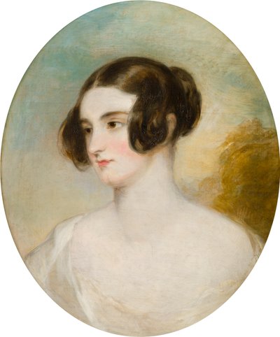 Portrett av Hon. Henrietta Maria Forester, Lady Albert Conyngham (1809-1833), ca. 1829-33 (olje på lerret) av Francis Grant