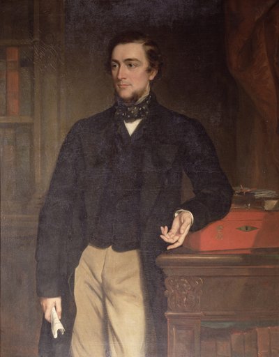Sidney, Lord Herbert av Lea, 11. jarl av Pembroke (1810-61) av Francis Grant