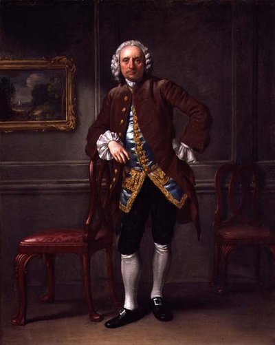 George Dance the Elder (1695-1768) ca. 1750 (olje på lerret) av Francis Hayman