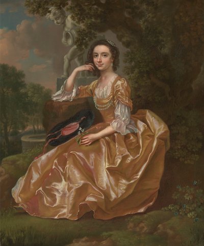 Mrs. Mary Chauncey av Francis Hayman