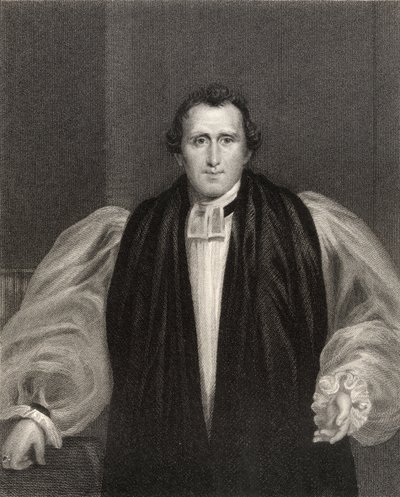 Pastor Daniel Wilson, gravert av J. Cochran, fra 