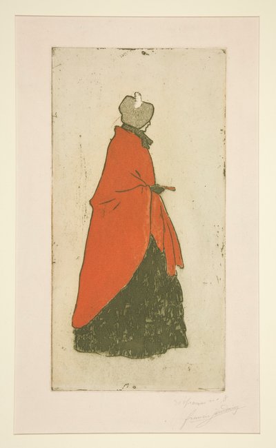Kvinne av gamle av Francis Jourdain
