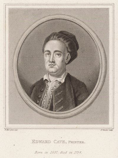 Edward Cave, skriver, født 1891, død 1754 av Francis Kyte