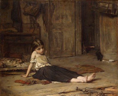 Ansikter i ilden, 1867 av Francis Montague Holl