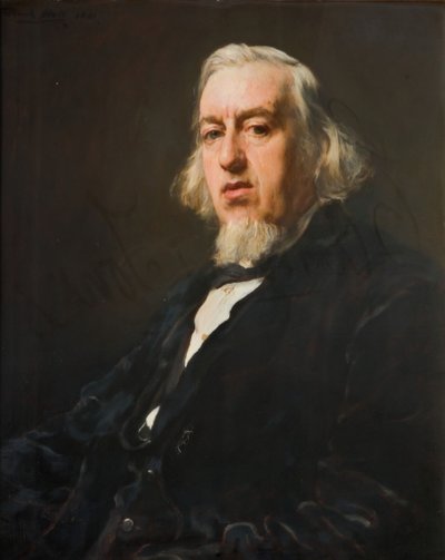 Portrett av Edmund Tonks 1824-1898, 1881. av Francis Montague Holl