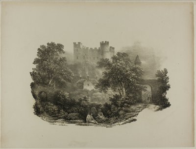 Chester, 1821 av Francis Nicholson