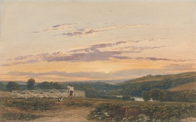 Hyrden - Kveld av Francis Oliver Finch
