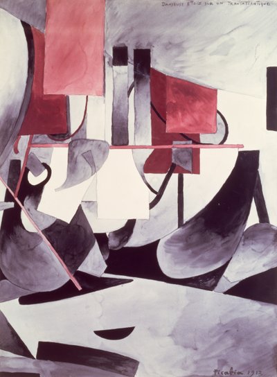 Ballerina på en havliner av Francis Picabia