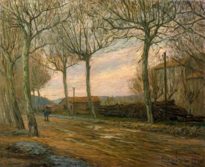 Landskap med landstryker av Francis Picabia
