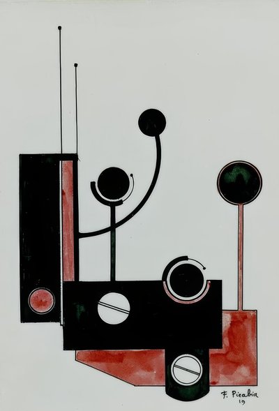 Mekanisk sammensetning II av Francis Picabia