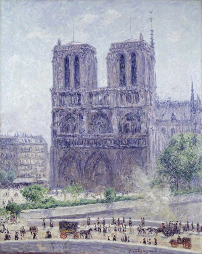Notre Dame i morgensolen av Francis Picabia