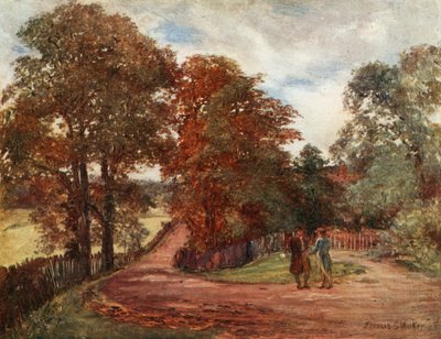 Millfield Lane, Highgate av Francis S. Walker