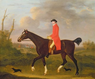 En gentleman på sin Hunter som rir til Hounds av Francis Sartorius