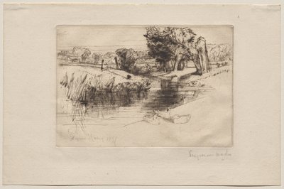 En bakevje av Francis Seymour Haden