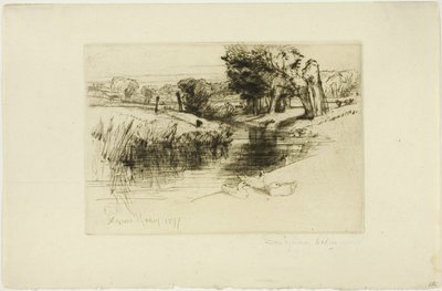 En bakevje av Francis Seymour Haden