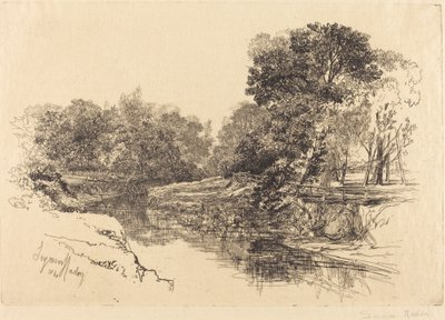 En elv i Irland av Francis Seymour Haden