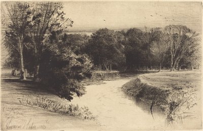 En solnedgang i Irland av Francis Seymour Haden