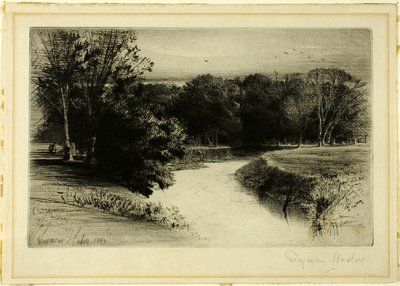 En solnedgang i Irland av Francis Seymour Haden