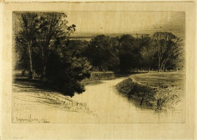 En solnedgang i Irland av Francis Seymour Haden