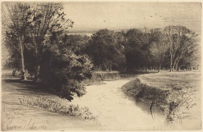 En solnedgang i Irland av Francis Seymour Haden