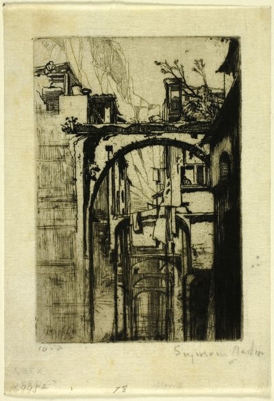 Amalfi av Francis Seymour Haden