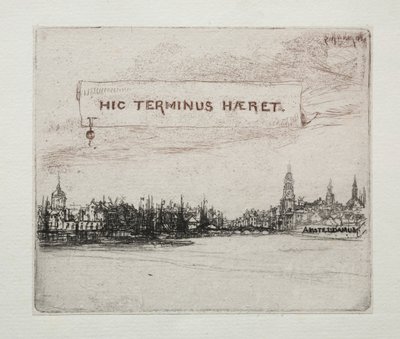 Amstelodamum, 1863. av Francis Seymour Haden