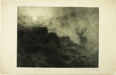 En tidlig oppstander av Francis Seymour Haden