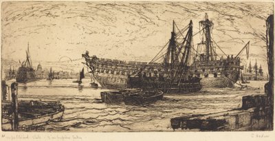 Oppløsning av Agamemnon av Francis Seymour Haden