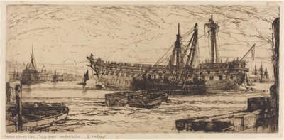 Oppløsning av Agamemnon av Francis Seymour Haden