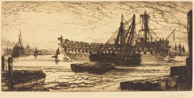 Opphuggingen av Agamemnon av Francis Seymour Haden