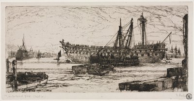 Oppløsning av Agamemnon av Francis Seymour Haden