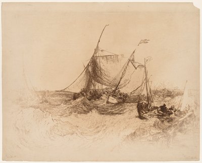 Calais brygge av Francis Seymour Haden