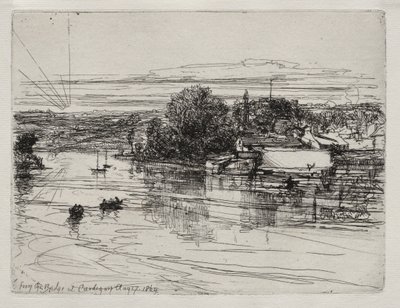 Cardigan Bridge av Francis Seymour Haden
