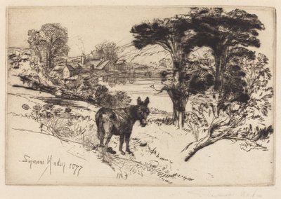 Challow Farm av Francis Seymour Haden
