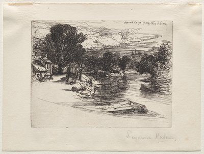 House of the Smith av Francis Seymour Haden