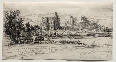 Kidwelly Castle av Francis Seymour Haden