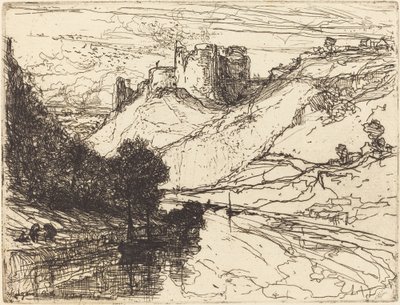 Kilgaren slott av Francis Seymour Haden