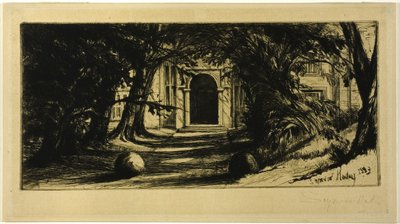 Mytton Hall av Francis Seymour Haden