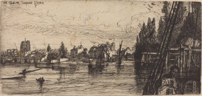 Old Chelsea (Old Chelsea Church) av Francis Seymour Haden