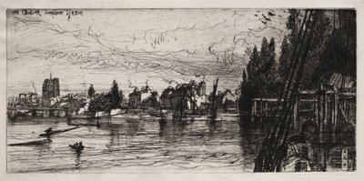 Old Chelsea Church av Francis Seymour Haden